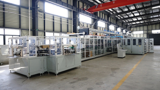 Fully Auomatic Baby Diapers Making Machine