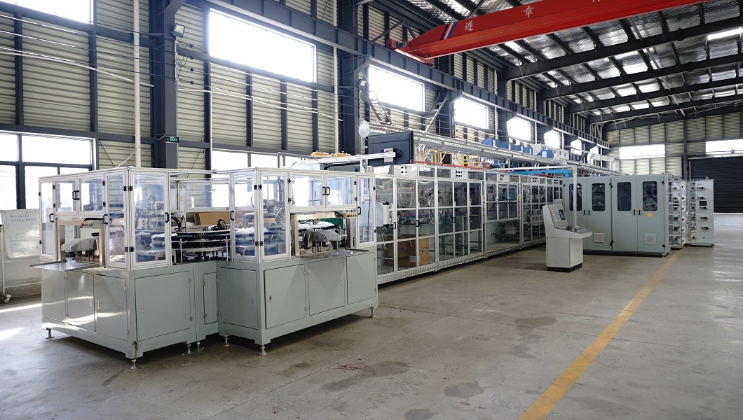 Full Automatic Baby Diaper Manufacturing Line