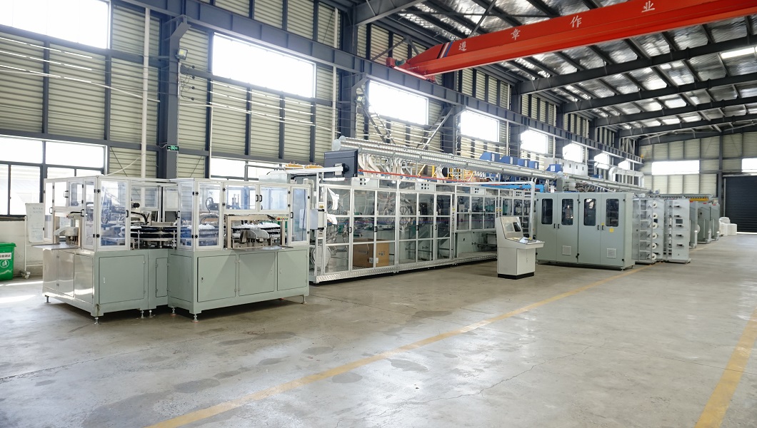 Fully Automatic Baby Diaper Machinery Factory